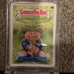 Garbage pall kids card